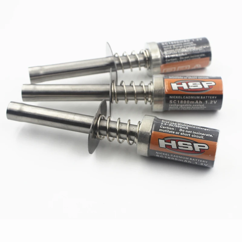 

HSP RC Nitro 1.2V 1800MAH RECHARGEABLE GLOW PLUG starter Igniter for Gas Nitro Engine Power 1/10 1/8 RC Car