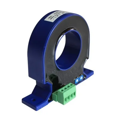 

Large AC Current transmitter Transducer Module through-hole 43mm 1000A Output 4-20mA 0-10V signal, 24VDC power supply