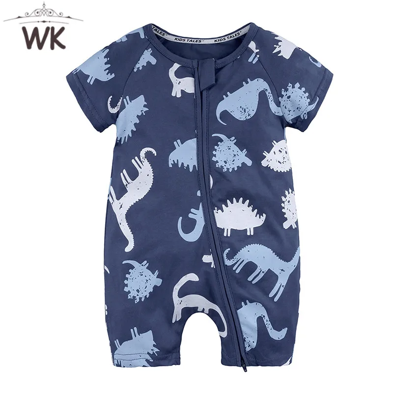 

2019 summer shorts overalls for newborns Sliders Dinosaur for little boys clothes for children 0-24 Overalls for toddlers JP-296