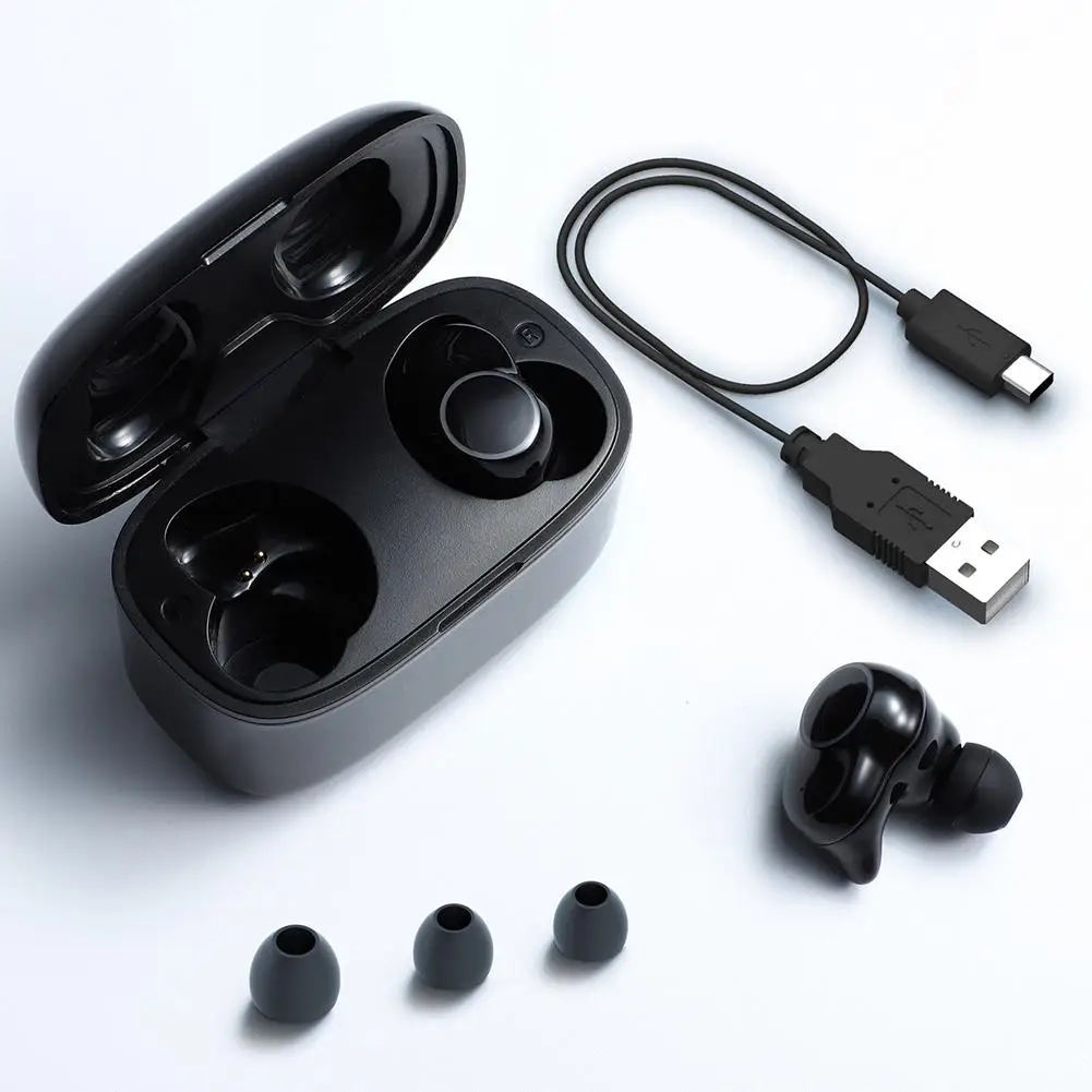

3D Stereo Sound Earphone For ONIKUMA TWS T3 Bluetooth Headset 5.0 Double Ear Waterproof Wireless Sport Earbuds With Charging Bin