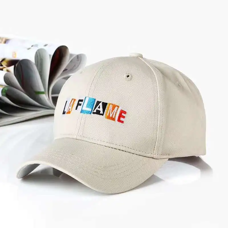 LA FLAME шляпа с вышивкой черный Трэвиса скоттса птицы в ловушке поют mcknight малыш папа