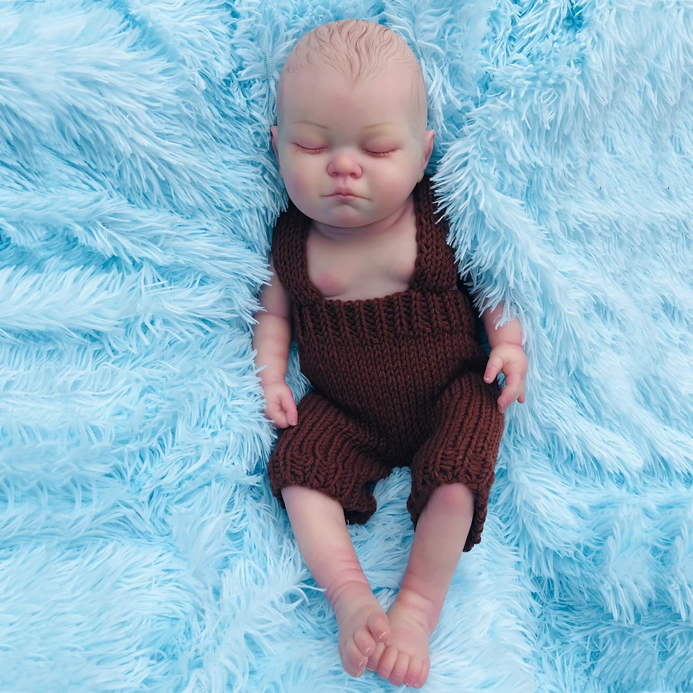 20 дюймов Полностью виниловые куклы bebe reborn богатая картина Спящая детская кукла