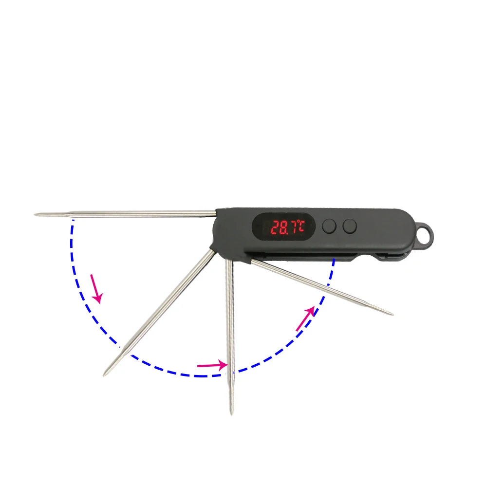 Цифровой термометр для мяса для Кухня Пособия по кулинарии барбекю, гриль, коптильня для жарки во фритюре термометра масла