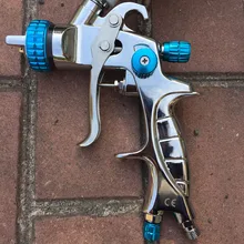 SAT1215 ручной распылитель с гравитационным питанием 1,4 мм, насадка 600 мл, стакан для автомобиля, инструменты для ремонта автомобиля, распылитель краски, пневматический распылитель