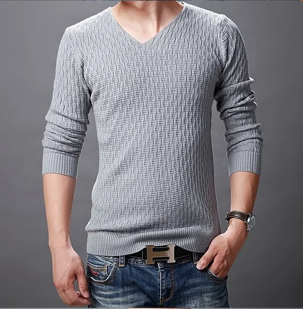 2015 Top Quality Men Winter Sweater Mens Jumers Thick