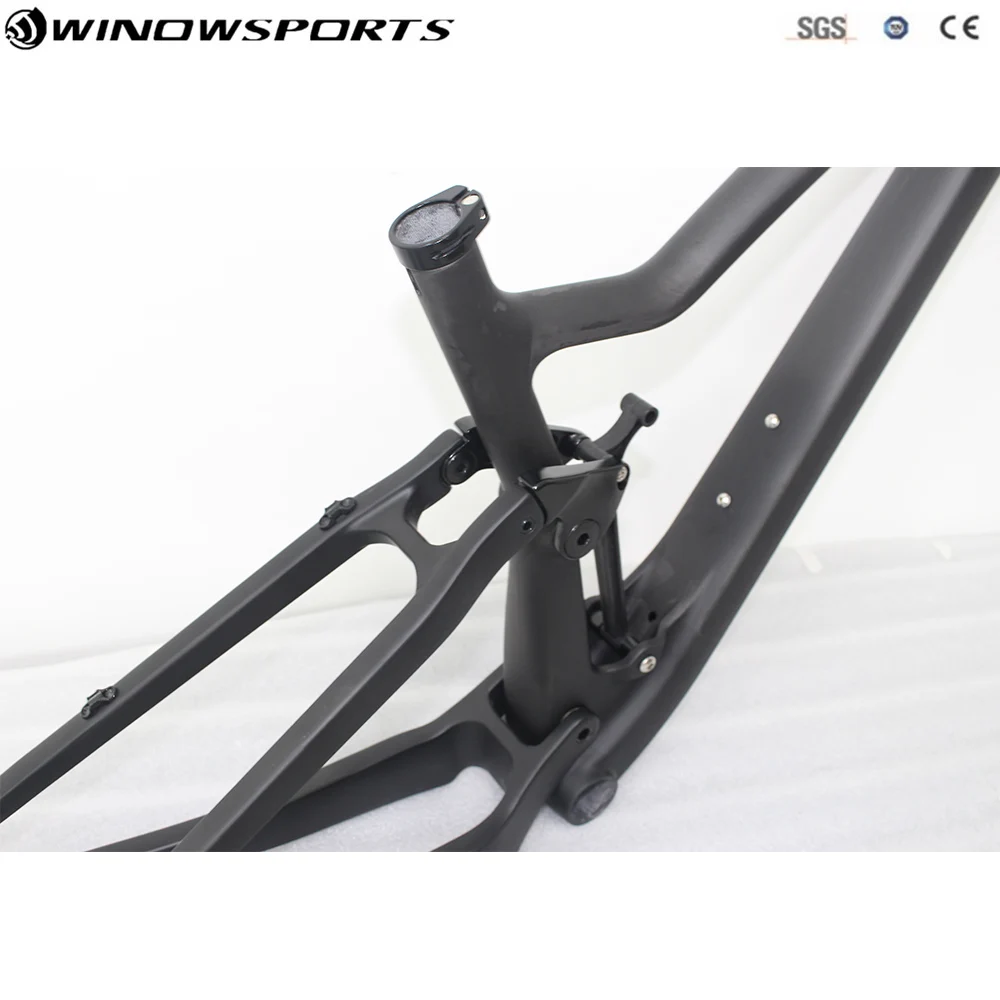 Excellent 29er Boost Full Suspension Carbon Mountain Bike XC MTB Frameset carbon suspension frame disc 2018 29er mtb frame 9 Excellent 29er Boost Full Suspension Carbon Mountain Bike XC MTB Frameset carbon suspension frame disc 2018 29er mtb frame 9