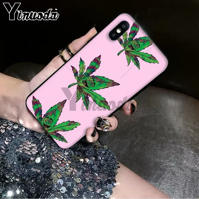 Yinuoda Abstractionism Art high weed Newly Arrived Black Cell Phone Case for iPhone 6S 6plus 7 7plus 8 8Plus X Xs MAX 5 5S XR Yinuoda Abstractionism Art high weed Newly Arrived Black Cell Phone Case for iPhone 6S 6plus 7 7plus 8 8Plus X Xs MAX 5 5S XR