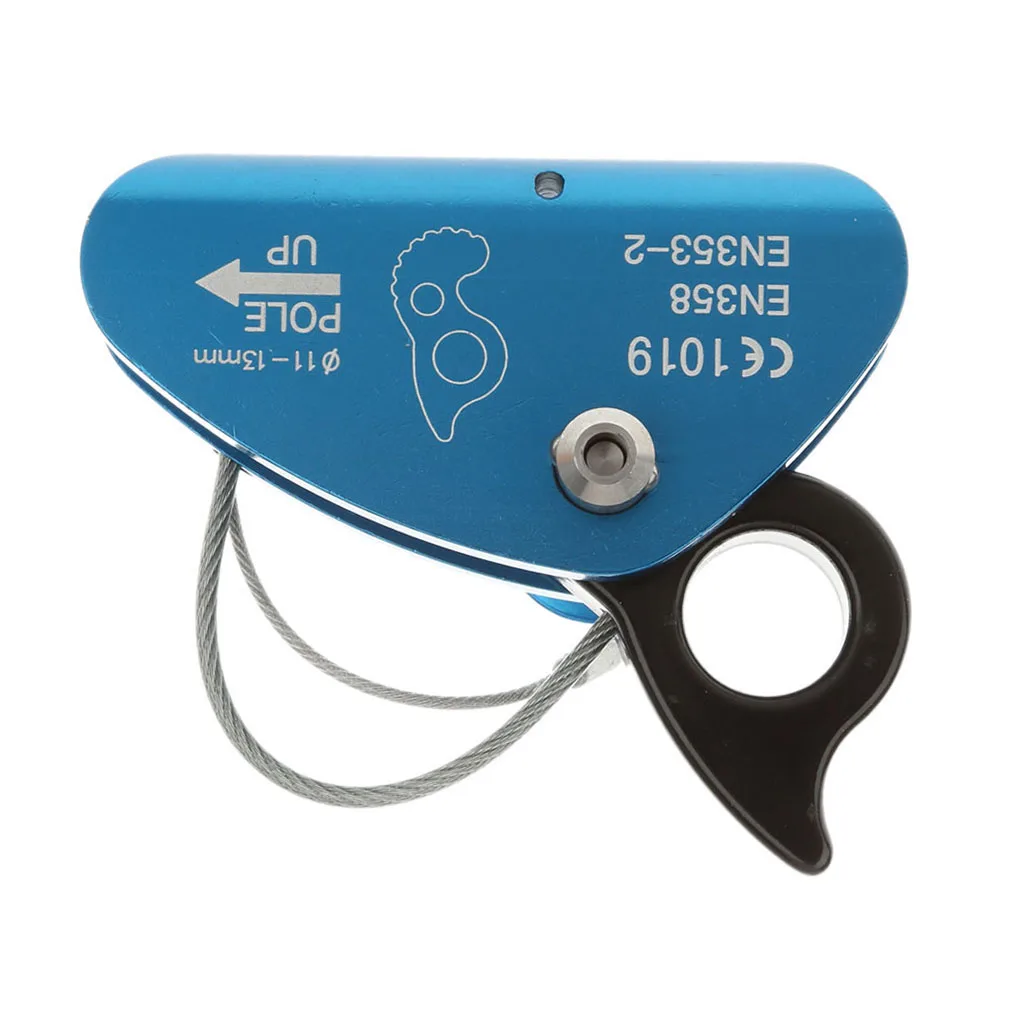 15kn Outdoor Mountaineering Rock Climbing Rope Clamp Grab Protecta With