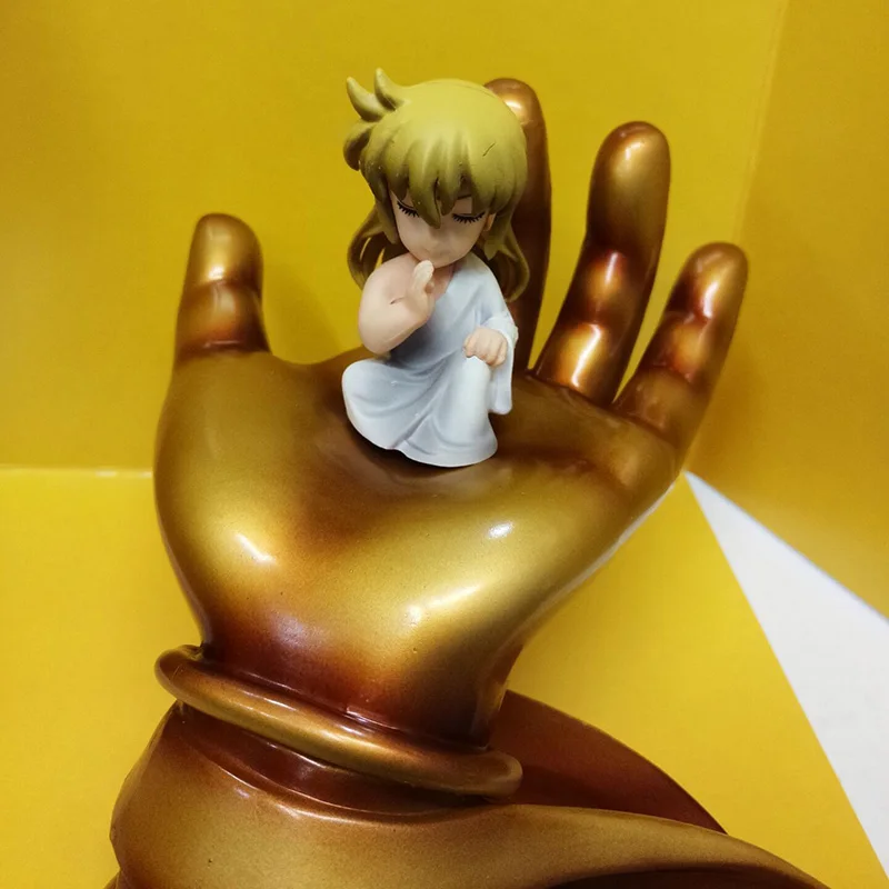 

Anime Cloth Saint Seiya Myth Cloth Gold Saints childhood Virgo Shaka PVC Action Figure Collection Toys