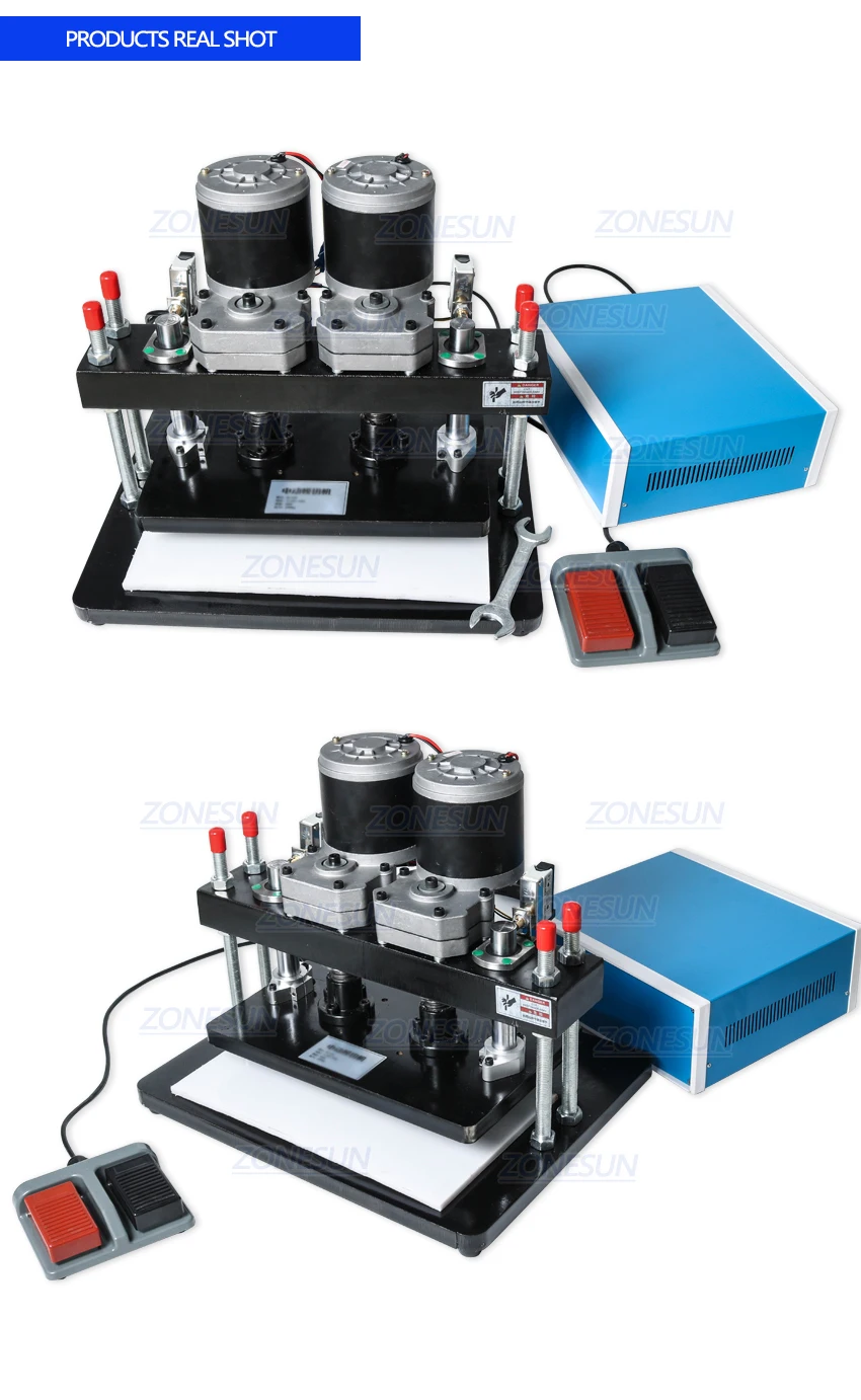 ZONESUN 35x22 см электрическая машина для резки кожи фото бумага прессформы Резак Инструмент Для Резки для кликера кожи