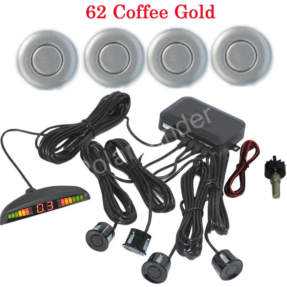 new arrival Car LED Parking Sensor Kit Display Reverse Assistance