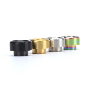 

Coil Father 10pcs/lot Stainless Steel Drip Tip Wide Bore 810 Mouthpiece For TFV8 Mad Dog RDA Tank E Cigarette Vape Accessories
