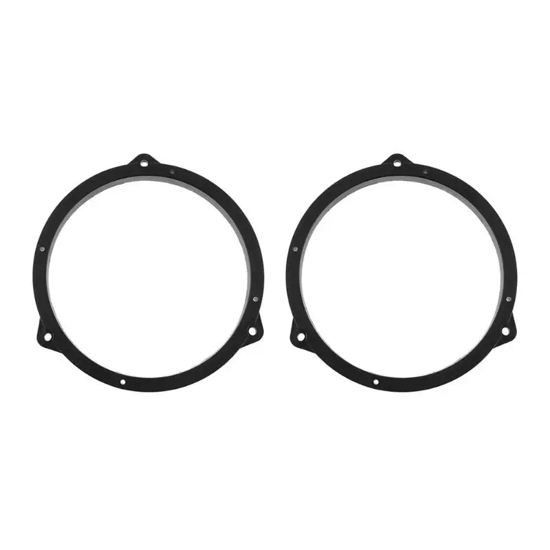 

VODOOL Universal 2pcs 6.5in Car Front Door Speaker Spacer Rings Adapter Brackets Speaker Adapter Plates for Hyundai KIA