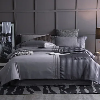 Luxury Euro satin duvet cover cotton 4pcs lace bedding set queen size 60s silk cotton bed sheet Boho wedding bedline best gift Luxury Euro satin duvet cover cotton 4pcs lace bedding set queen size 60s silk cotton bed sheet Boho wedding bedline best gift