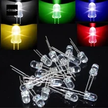 Лучшая цена Высокое качество 500 шт 5 цветов 5 мм F5 ультра яркий круглый светодиодный Диод комплект красный/зеленый/синий/белый/желтый
