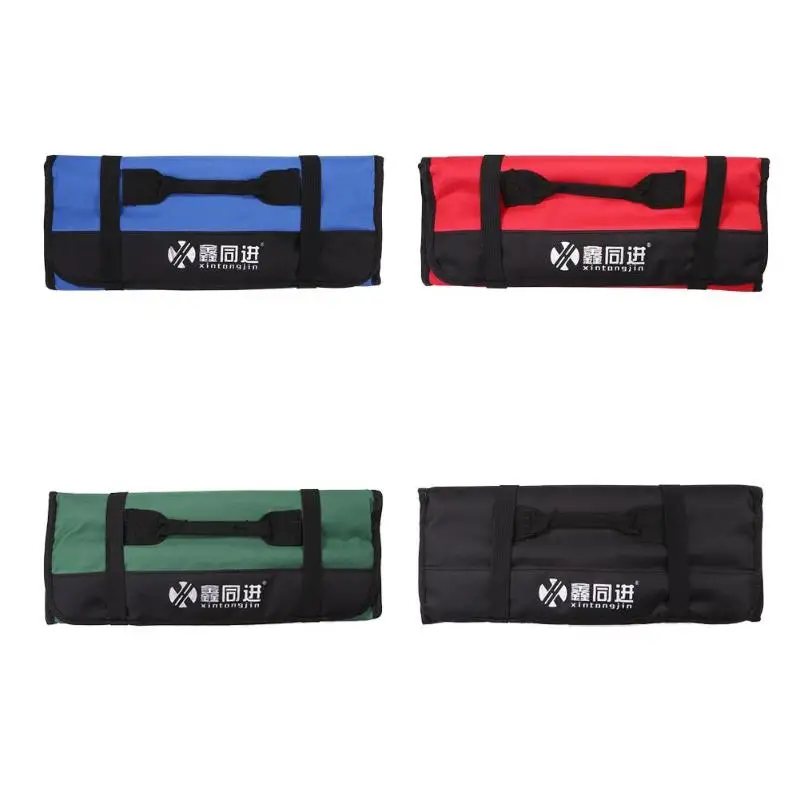 

Waterproof Oxford Carrying Handles Folding Roll Bags Portable Toolkit Organizer