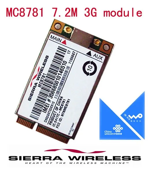 Sierra Wireless Mc8781 mc8780 Umts Hsdpa Module 14 4 МБ/с. Mini Pci Express e Pcie карта 3g модем (с Gps без блокировки
