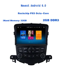 Android 6.0 Car GPS stereo radio player for chevrolet Cruze 2008-2011 with eight core 1024*600 WIFI Bluetooth Mirror Link SAT