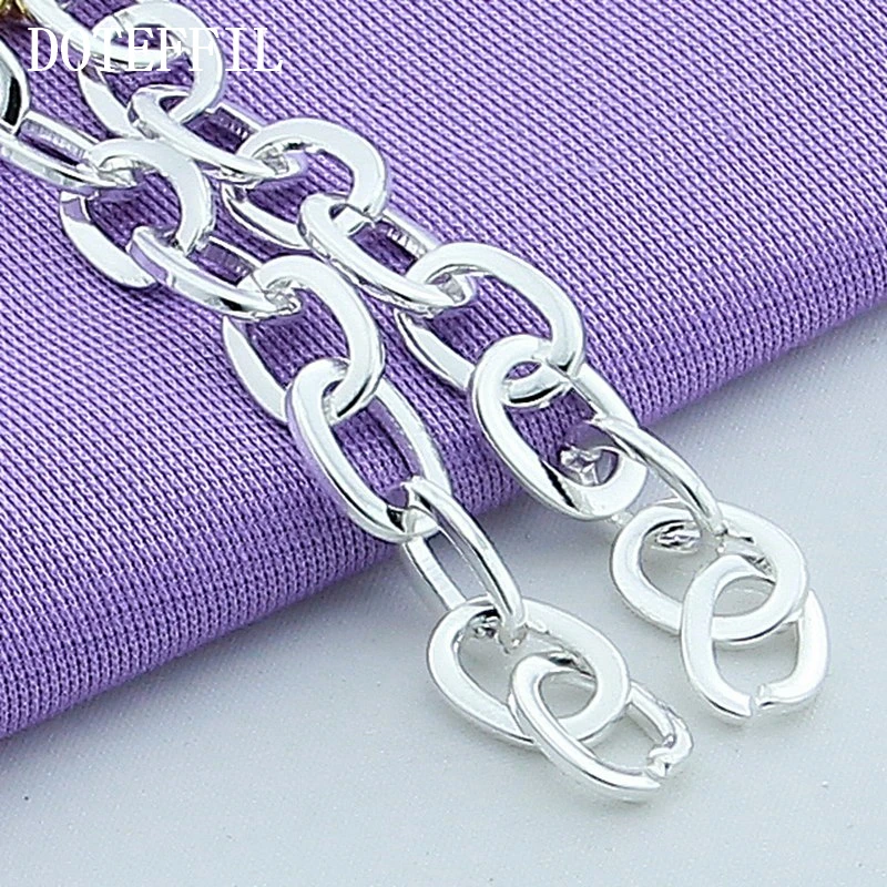 925 Sterling Silver Jewelry Fashion Jewelry Plated Silver Bracelet   Women