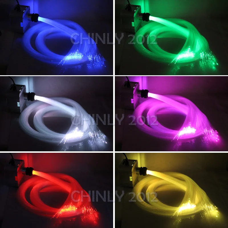  Twinkle 32W RF Remote Control LED Fiber Optic Light Starry Sky Effect Ceiling kit with 1000pcs 5m 0 - 32528060609