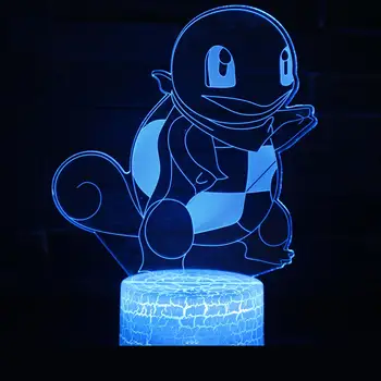 

Turtle 3d Lamp Creative 7 Color Remote Touch Led Visual Gift Led Night Light Christmas decorations gift for baby room lights