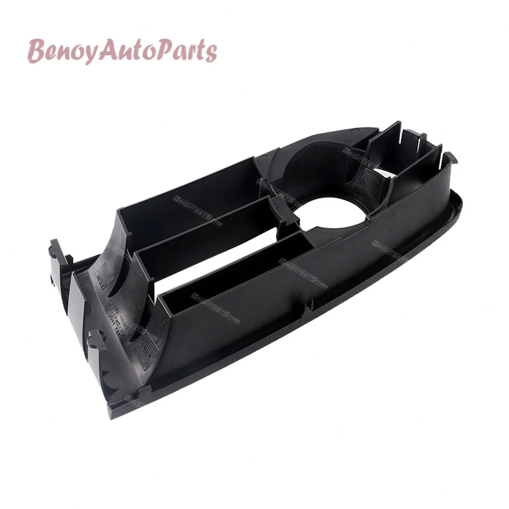 6Q0853665A передняя левая накладка на Противотуманные фары гриль для VW Polo 9N 2002 2003 2004 2005