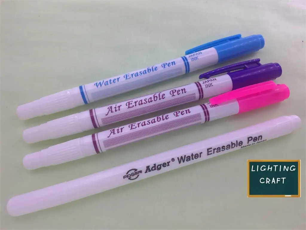 3 Pcs Air/Water Erasable Marker Pen Bonus Pack Easy Wipe Off Auto-Vanishing Replace Tailor