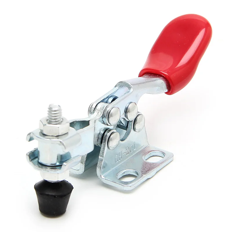 

High quality 4Pcs Metal Horizontal Quick Release Hand Tool Toggle Clamp For Fixing Workpiece