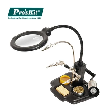 

Pro'skit SN-396 Circuit Board Maintenance Multi-Function Welding Machine Bracket LED Lights For Soldering RC Parts Tool/PCB Boar