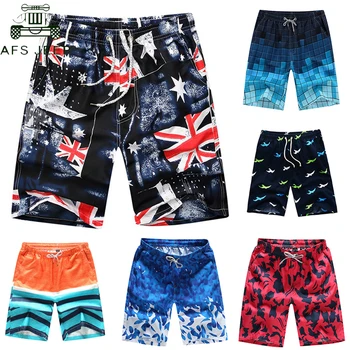 

New 2018 Brand Men's BoardShorts Men Beach Shorts Quick Drying Short Pants Casual Shorts Homme Outwear Shorts Men Plus Size 4XL