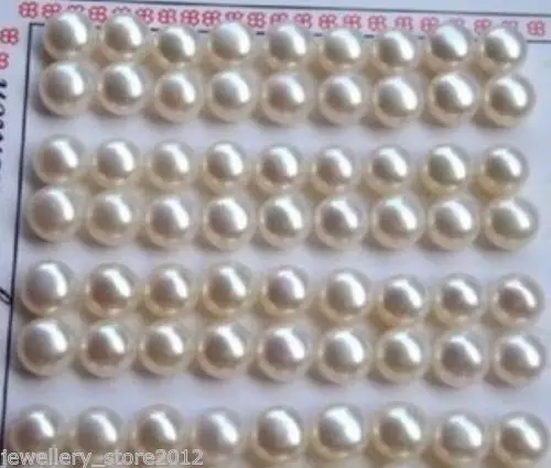 

hot sell new - Hot sale new Style Wholesale 30 pair AAA 7-8mm white Freshwater Cultured pearl earring Beads