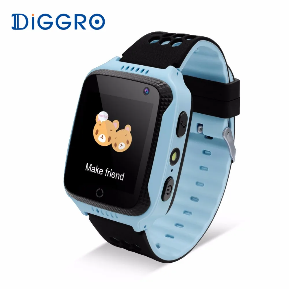 

Diggro M01 Kids Smart Watch 2G GPS Tracker With Camera SIM Card Anti-lost SOS Call Children Smartwatch For Android IOS
