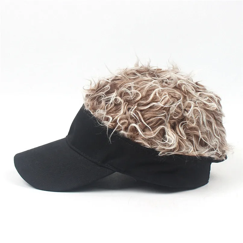 Wig Tennis Cap Parent-child Hat Street Trend Cap Outdoor Shade Wig baseball cap parent-child hat street trend cap #2f20 (10)