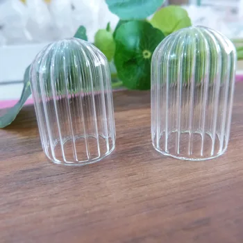 

new 100pcs 20x30mm & 25x38mm & 20x50mm bell shape clear glass bottle for diy jewelry pendant findings-size option