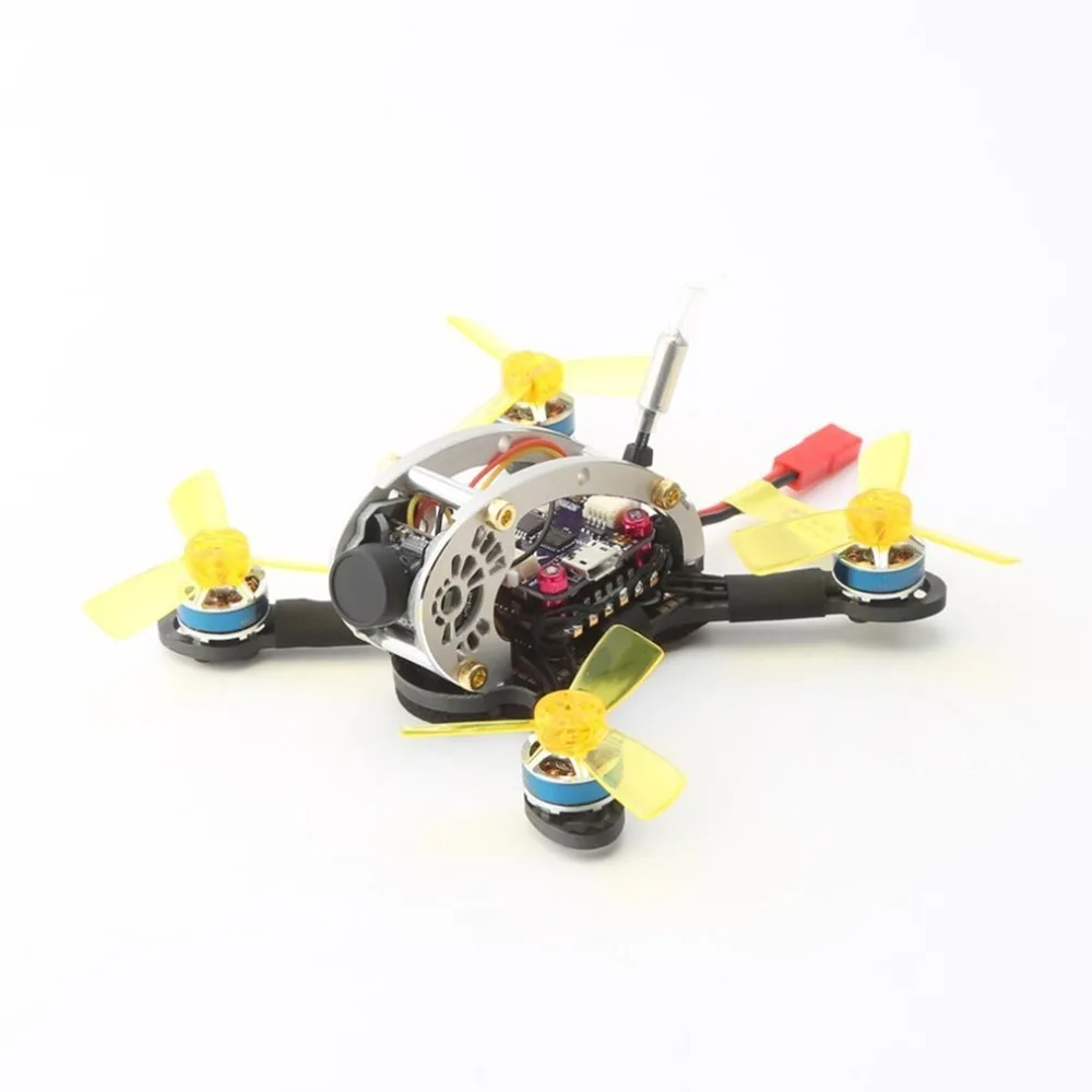 

LDARC Flyegg 100 V2 5.8G Micro Mini Brushless FPV RC Racing Drone Quadcopter with FM800 Receiver VTX Camera OSD PNP Version
