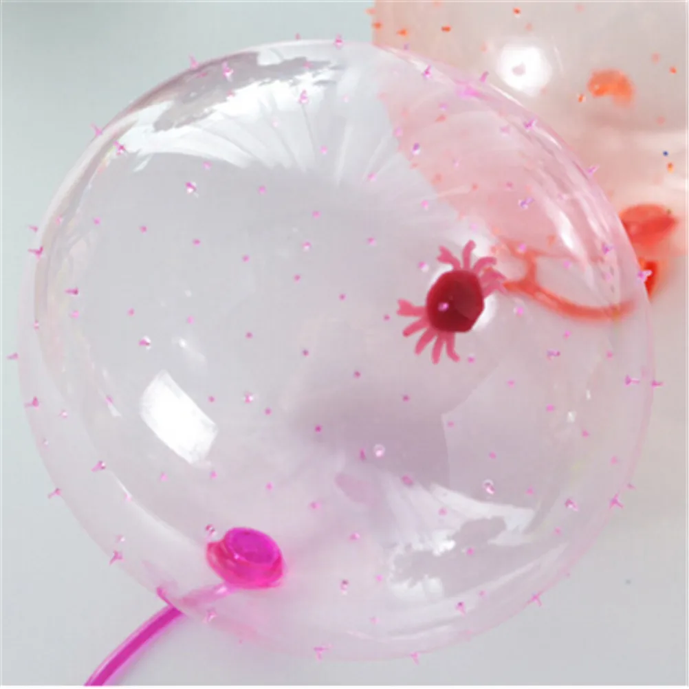 1 шт. прозрачный на день рождения для мальчиков и девушка алюминиевый светящиеся воздушные шары Bobo детская любимая игрушка Рождественский