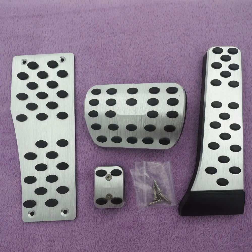 

DEE Car Accessory For Mercedes Benz GLK220 GLK250 GLK280 GLK300 GLK320 GLK350 AT Brake Accelerator Foot rest Pedal Stickers Pads