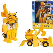 Free Shipping Super wings Donnie car+airplane Fit robot action figure toys super wing model Transformation robot for kids toy
