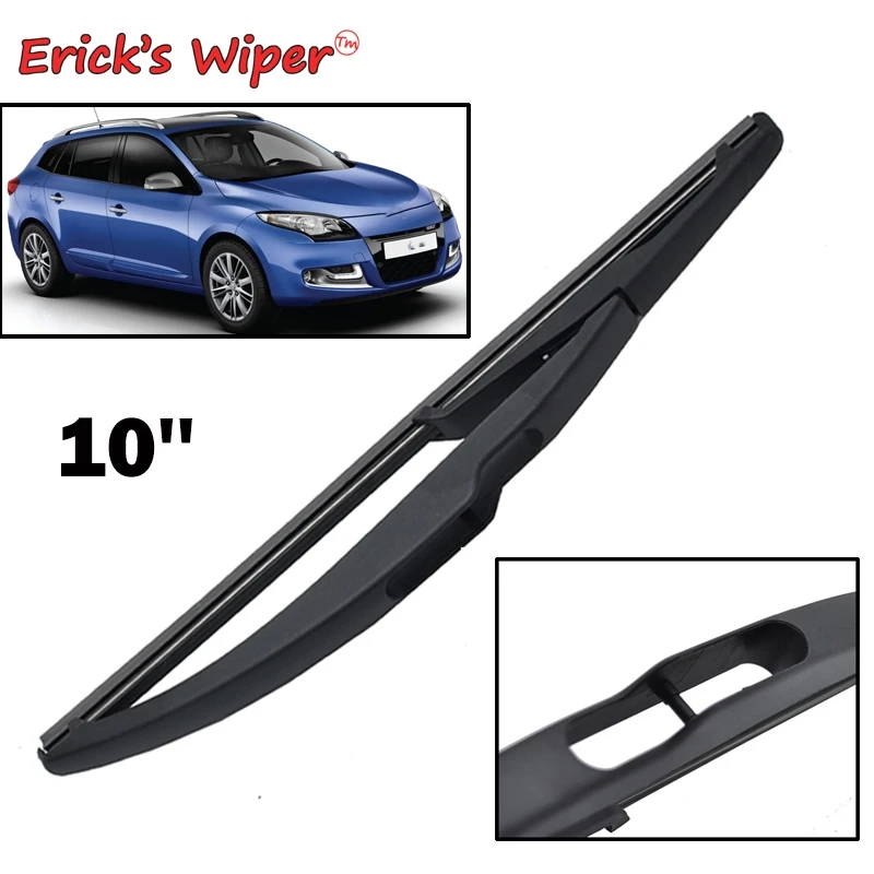 Erick's Wiper 10" Rear Wiper Blade For Renault Megane 2 Wagon Sport