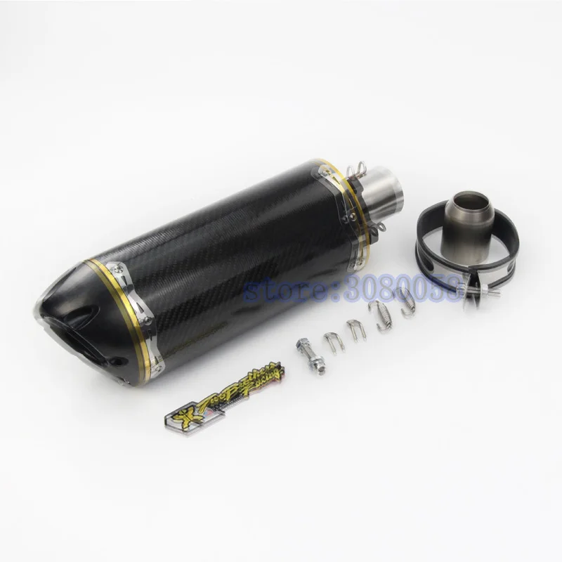 Modificado moto rcycle dos hermanos escape CNC aleación de aluminio CBR R1 R6 escape moto 51mm mivv Akrapovic twobrothers