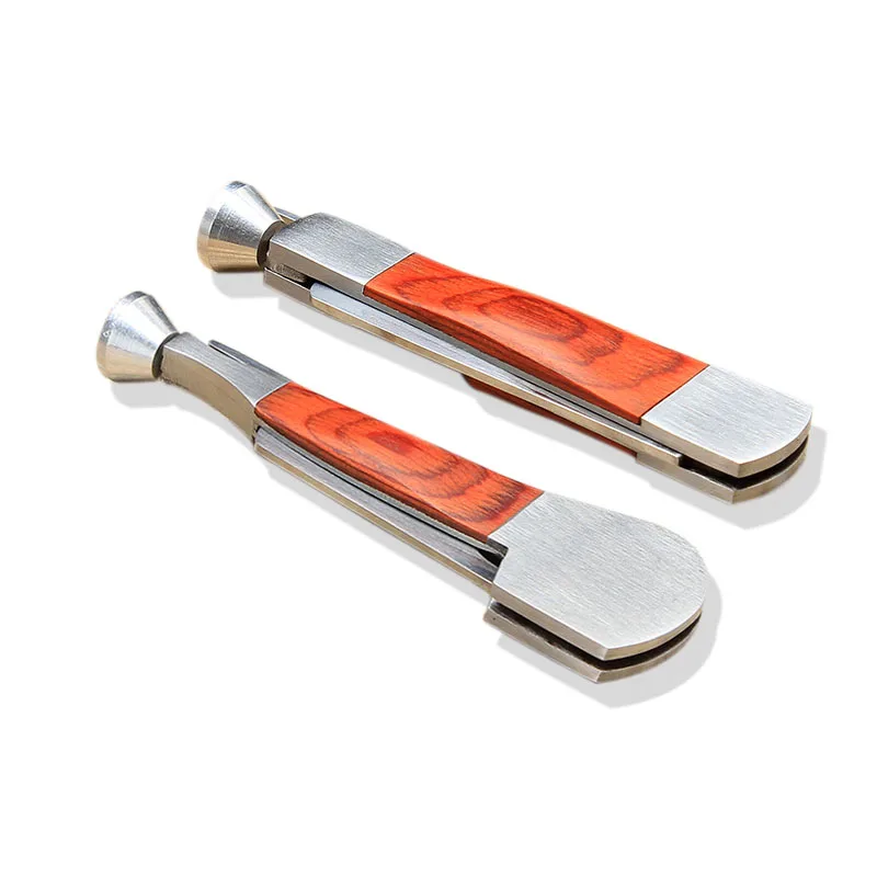 

RU-2pcs Multifunction Red Wood Smoking Pipe Cleaning Tool 3 in 1 Stainless Steel Smoke Pipe Cleaner Accessories ff0012 ff0013