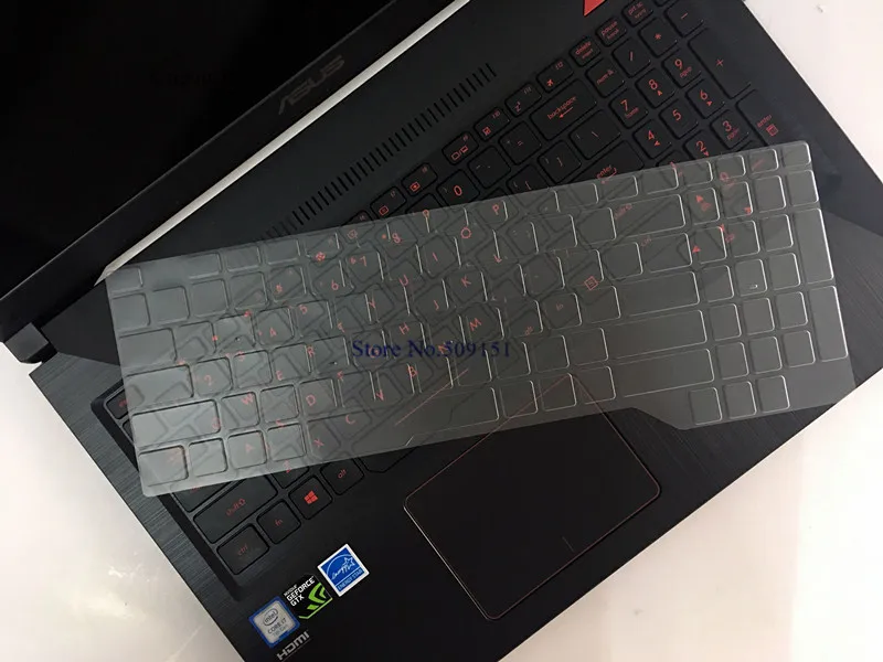 Для клавиатуры ноутбука из ТПУ чехол Защитный чехол для Asus TUF Gaming FX503 FX504 FX504GE FX504GD FX504GM FX504G FX505G FX505GD 15,6 дюймов