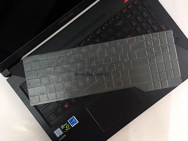 ТПУ чистая клавиатура кожи протектор Обложка для Asus ROG FX63VD STRIX GL503VD GL503VS GL503VM GL503 Fx63 FX503VD FX63VD7700