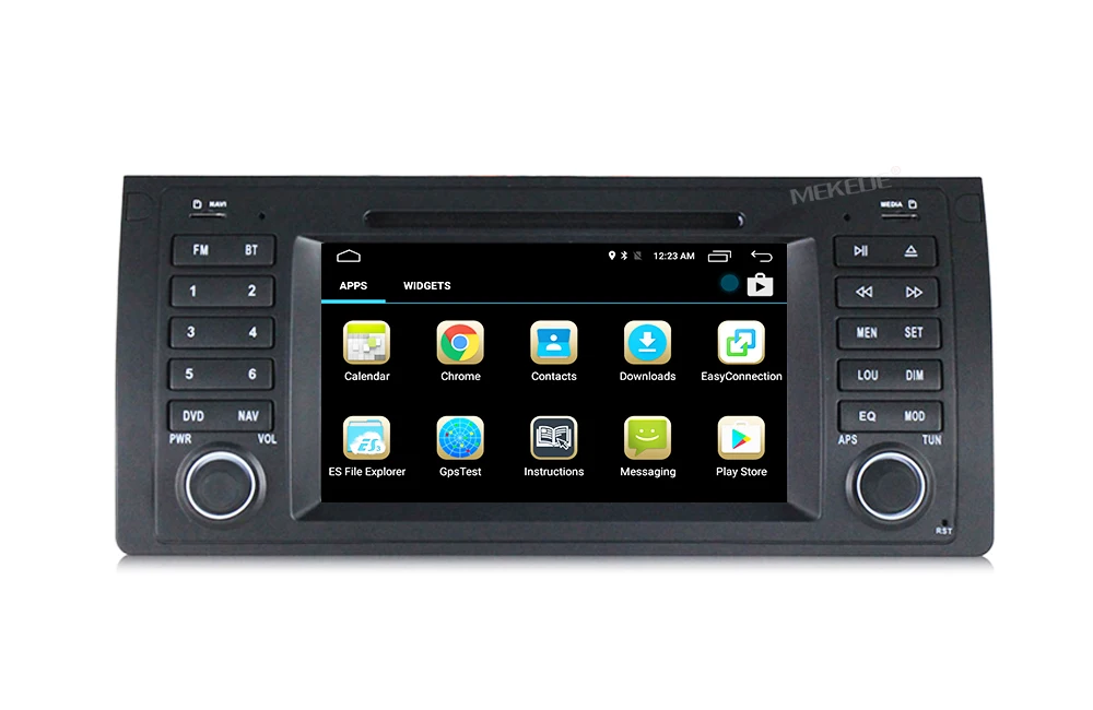 Top MEKEDE Android car dvd multimedia player for BMW 3series E39 E53 X5 M5 with 4G lte wifi 2G RAM 16G ROM GPS radio free shipping 33