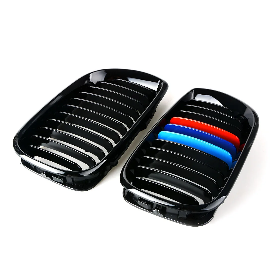 

2pcs Car Front Matte Color Kidney Grille For BMW E46 4D 3 Series 2002-2005 Matte Black High Quality ABS Racing Grills