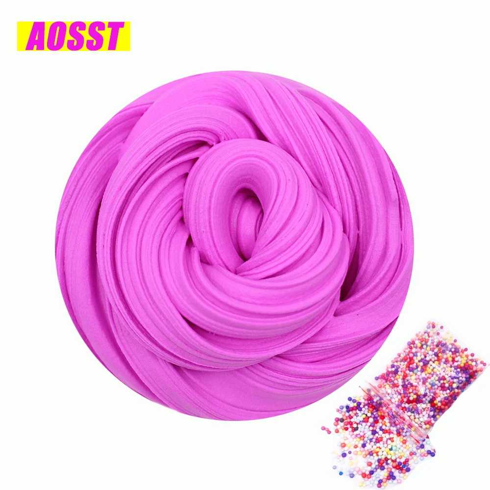 Fluffy Slime Modeling Clay Color Ball DIY Cloud Craft Mucus Light Soft