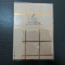 Стиль прекрасный Модный золотой цвет дневник тетради школьные принадлежности офис закрепленный блокнот