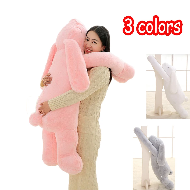

Soft Long Arm Rabbit Plush Pillow Cute Stuffed Animal Lop Plush Toy Fluffy Things Lucky Kids Doll Gift For Children Dropshipping