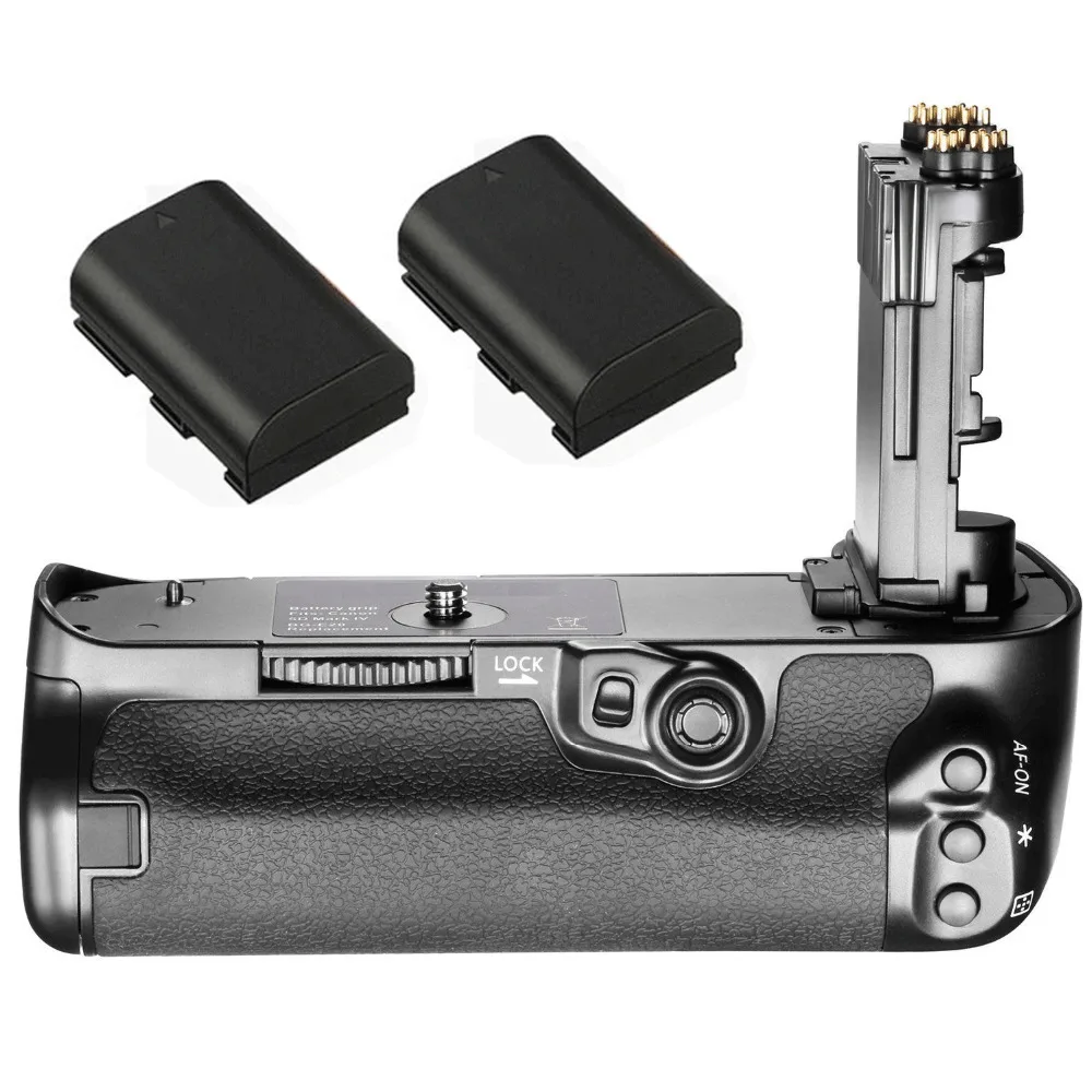 JINTU Вертикальный затвор батарейный блок питания + 2 шт штатива для Canon 5D4 5DIV 5D Mark IV
