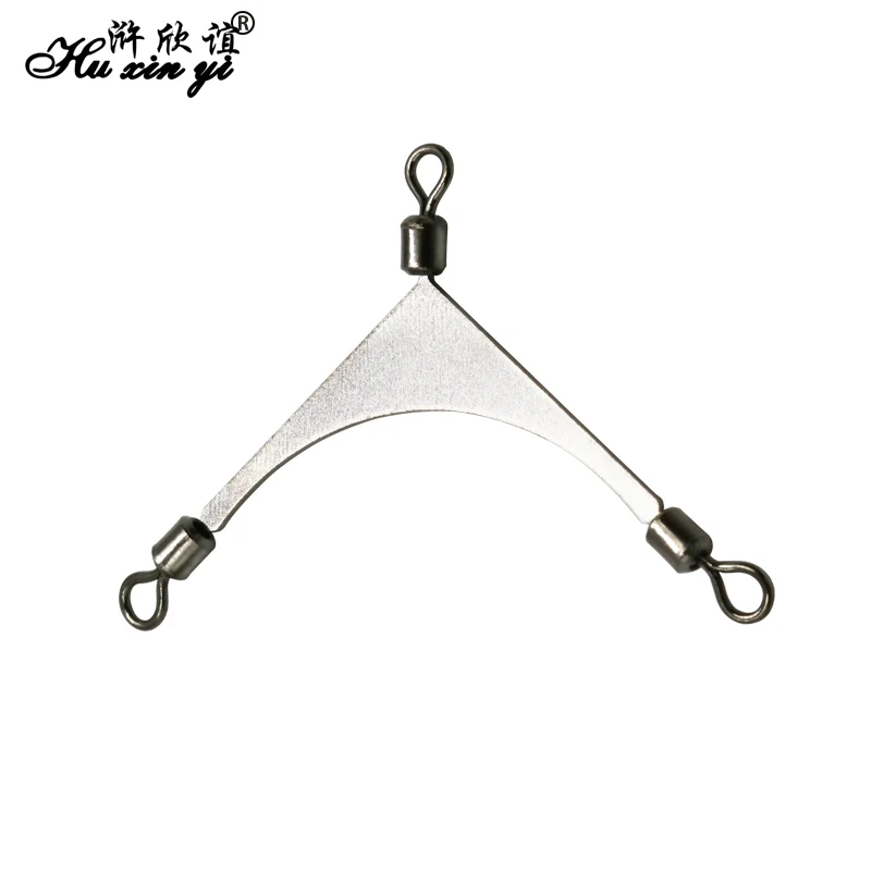 HXY PCS20 Size 1/0# Cross Line Fishing swivels Rolling pole bass tackle 3 way Swivels carp fishing equipment | Спорт и развлечения